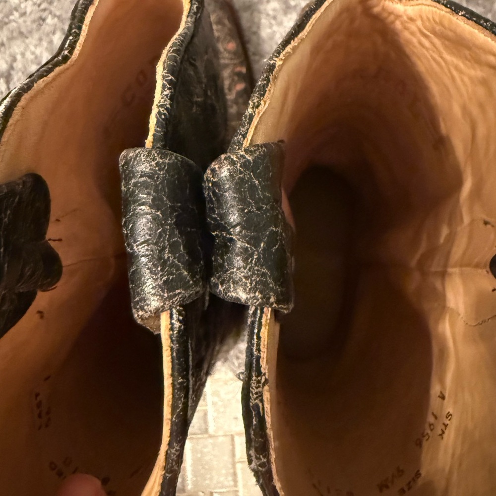 Corral Vintage Brown and Reddish-Tan Western Cowboy Boots - Picture 5 of 15